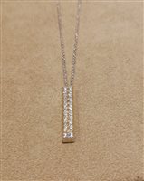 Collana Golay Donna Dedica  Amami in Oro Diamante 0.22 Ct GD647D180GB - GD647D180GB